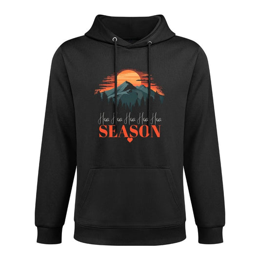 Hoa Hoa Hoa Hoa Hoa Cozy Season Twilight Lover Pine Forest Shrink-Resistant Hoodie