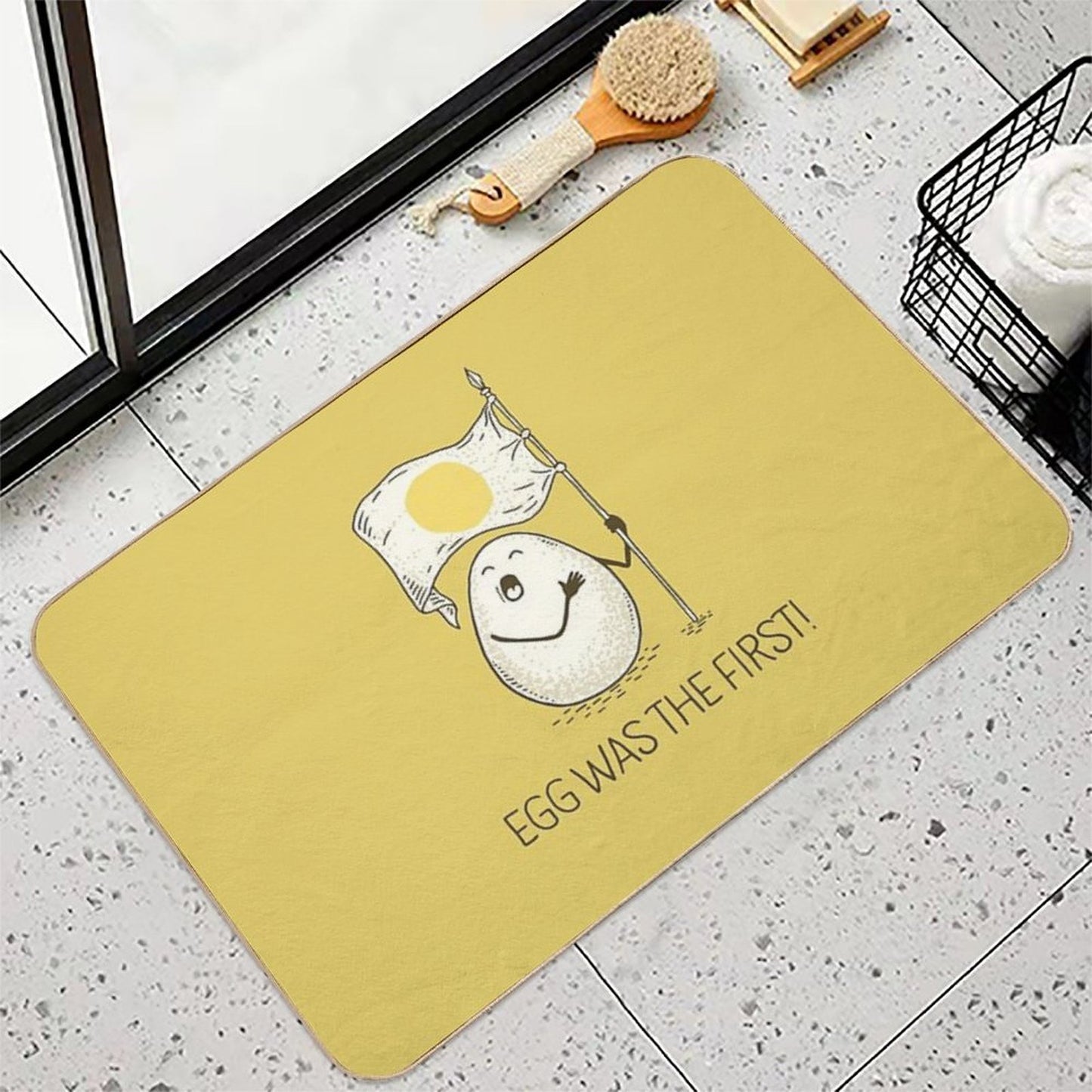 Anthem of Eggs  Toxin-Free Bath Mat