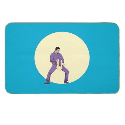 Jesus The Big Lebowski  Easy Maintenance Bath Mat