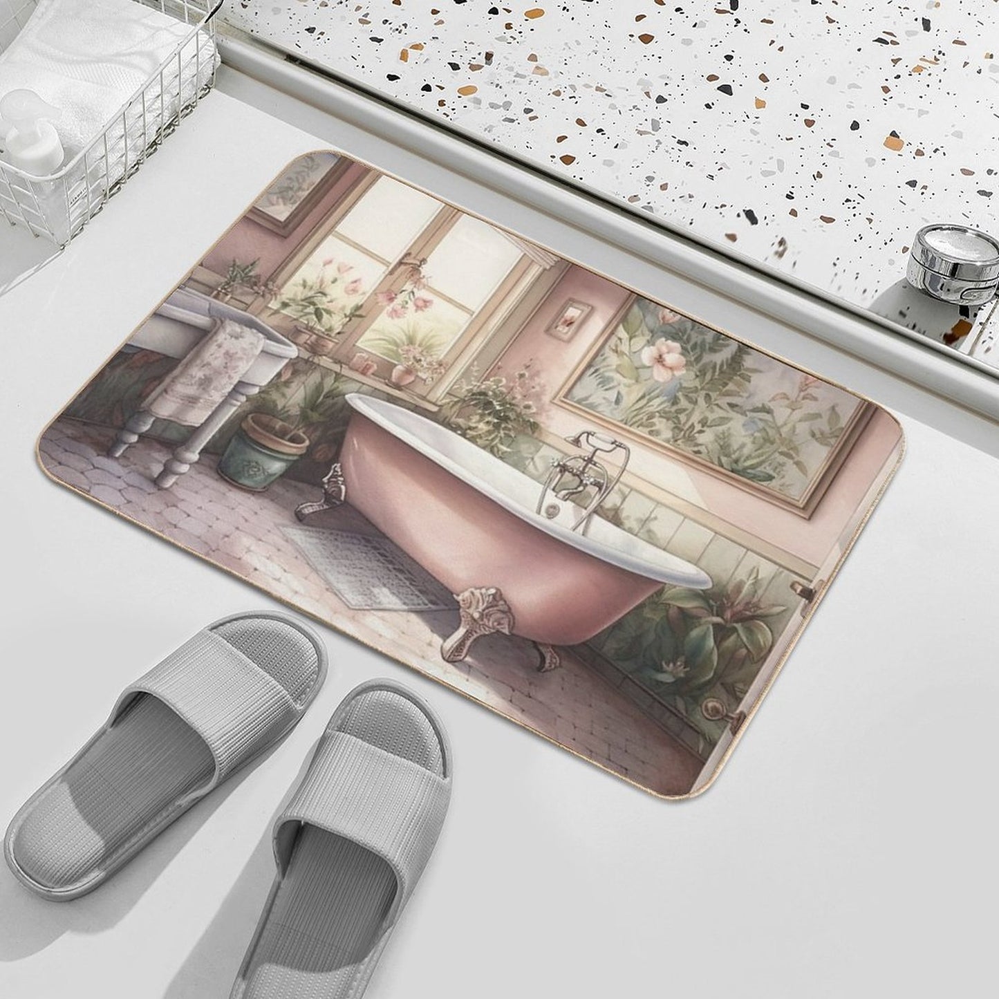 Beauty Bath VII  Absorbent Bath Mat