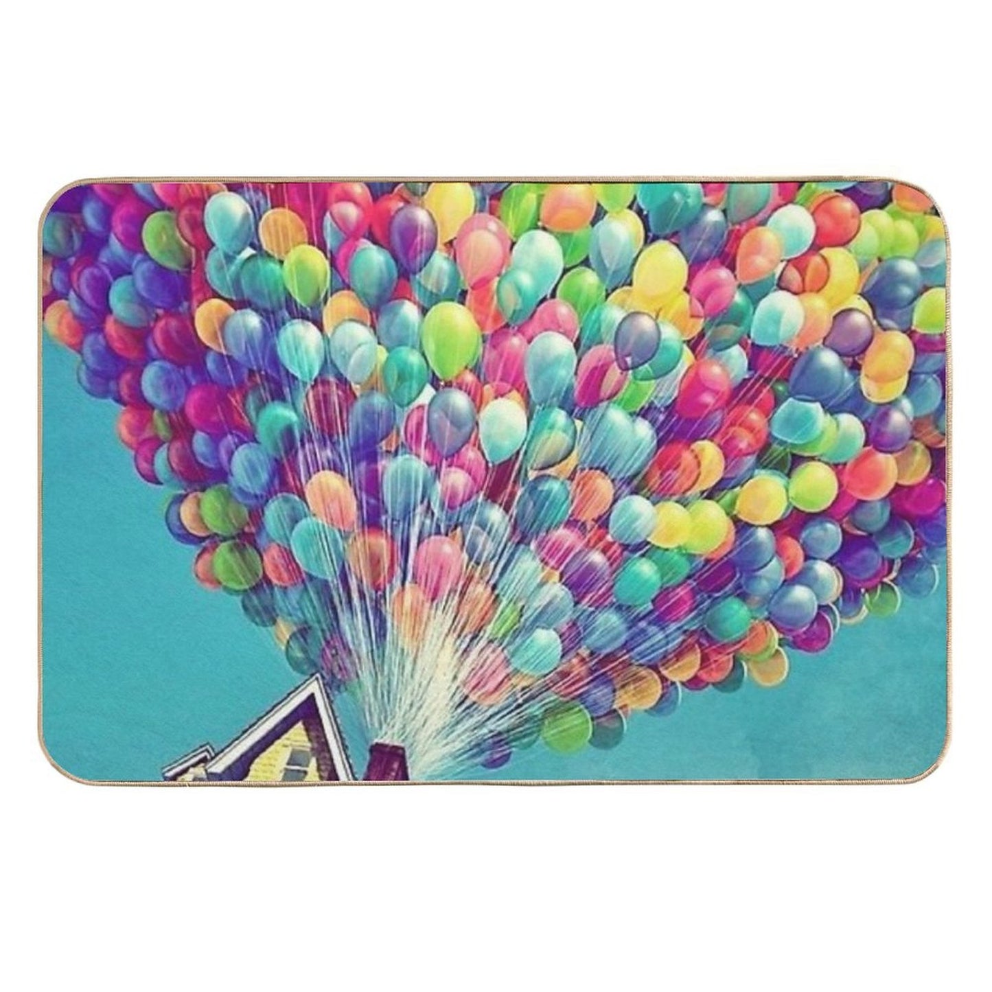 House in The Air  Dirt-Trapping Bath Mat