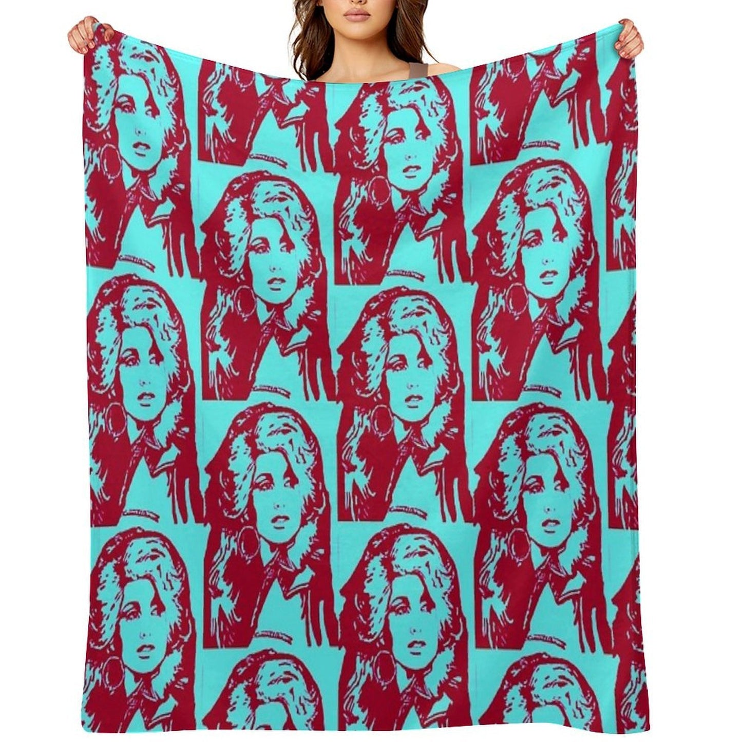Dolly Machine-washable Throw Blanket