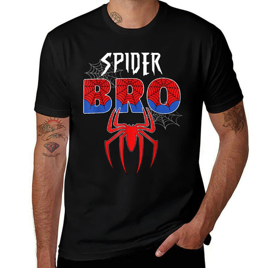 Funny Spider Bro For Birthday Matching Family  Soft T-Shirt