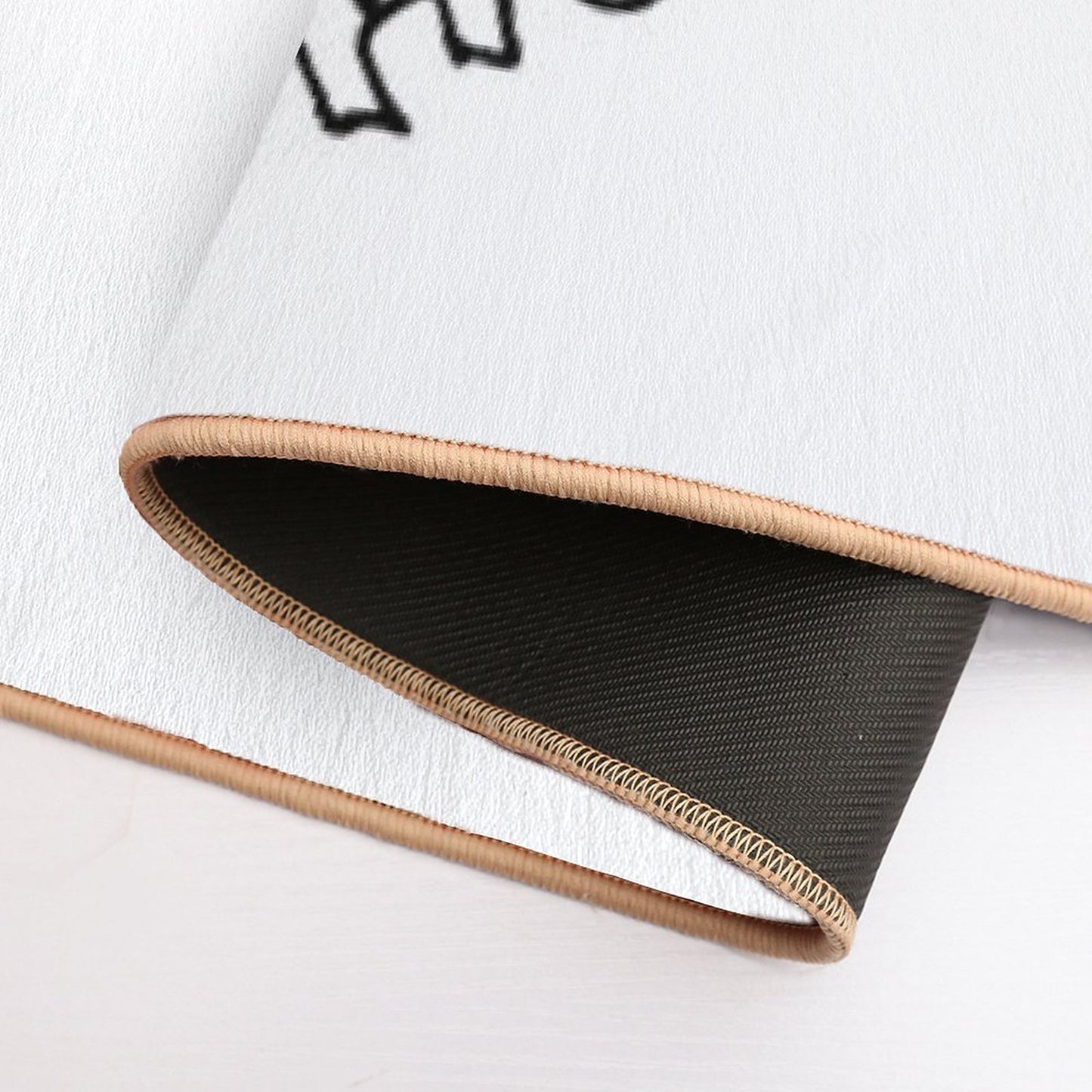 Scarfo 'Always Alone, Never Lonely' Logo  Absorbent Bath Mat