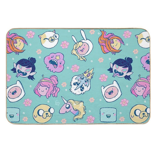 Adventure Time Friends 1  Easy To Clean Bath Mat