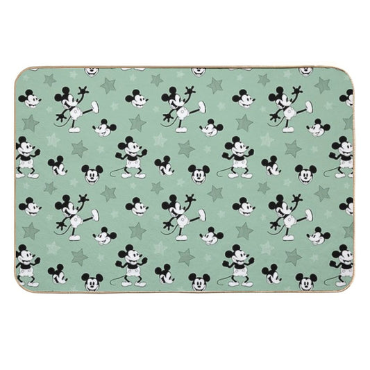 Steamboat Mickey Pattern  Eco-Friendly Bath Mat
