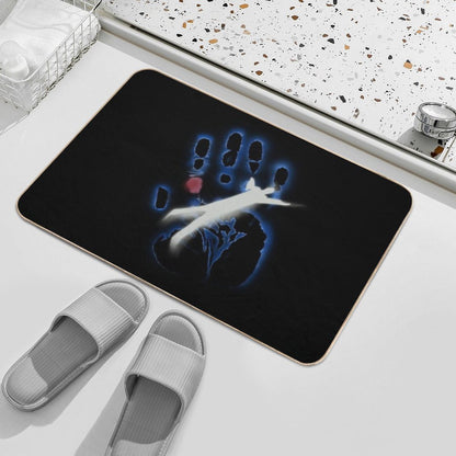 The X-Files Spooky Handprint  Easy Maintenance Bath Mat