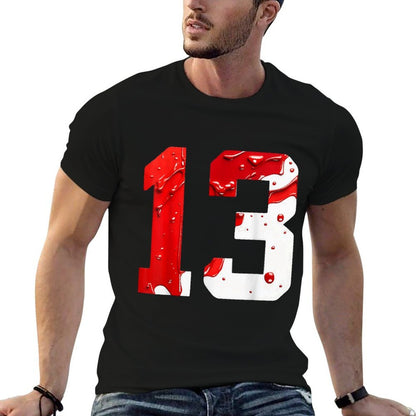 NUMBER 13 YEARS OLD 13TH BIRTHDAY  Eco-friendly Material T-Shirt