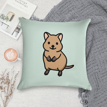 Quokka Soft Anti-Pilling Throw Pillow