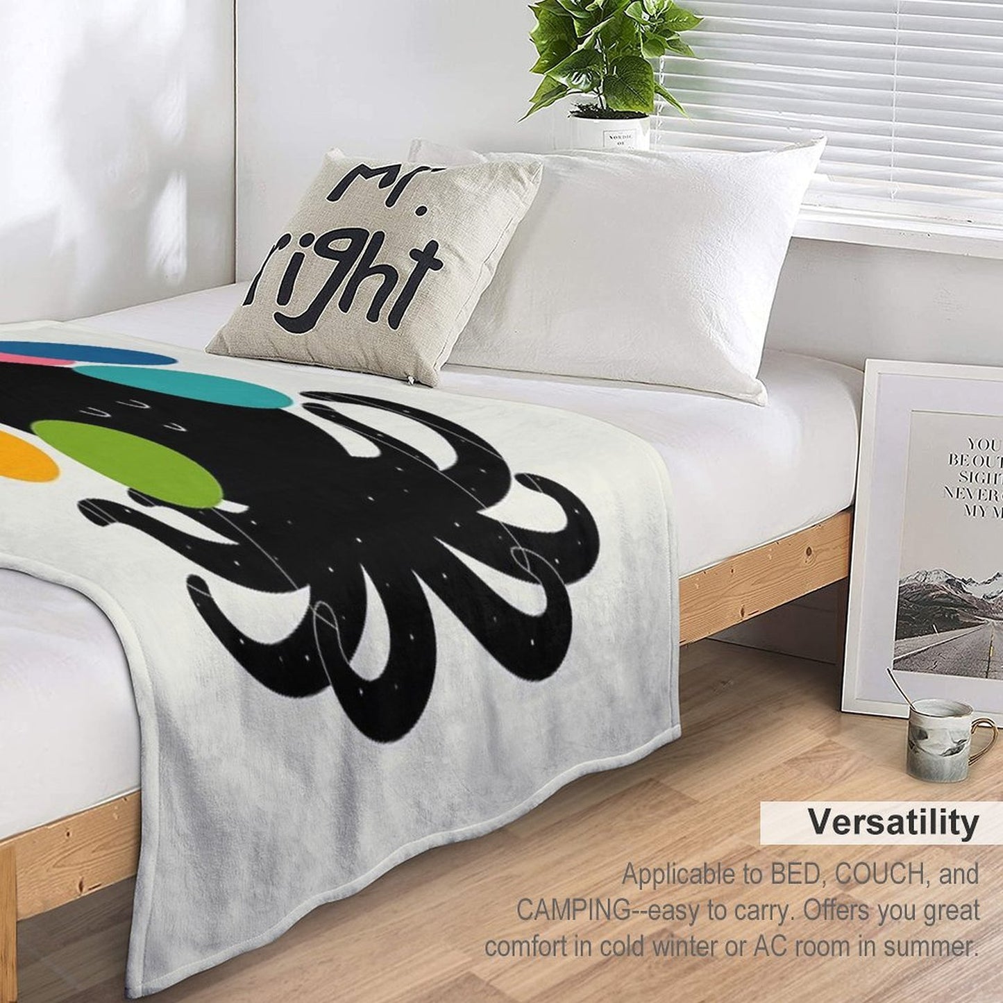 Dream High Shrink-resistant Throw Blanket