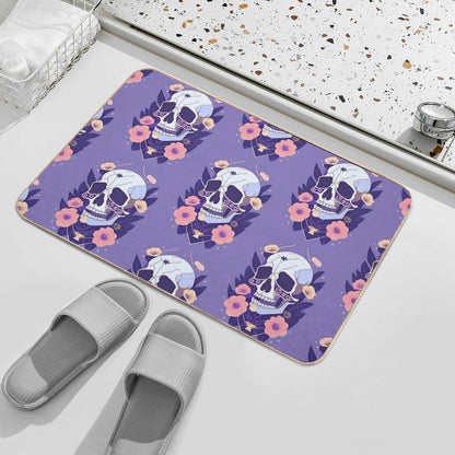 Skull 9  Easy To Clean Bath Mat