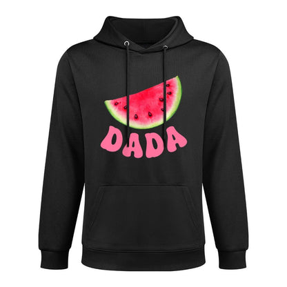 One in A Melon Dada 1st Birthday Party Family Matching Versatile Streetwear Hoodie