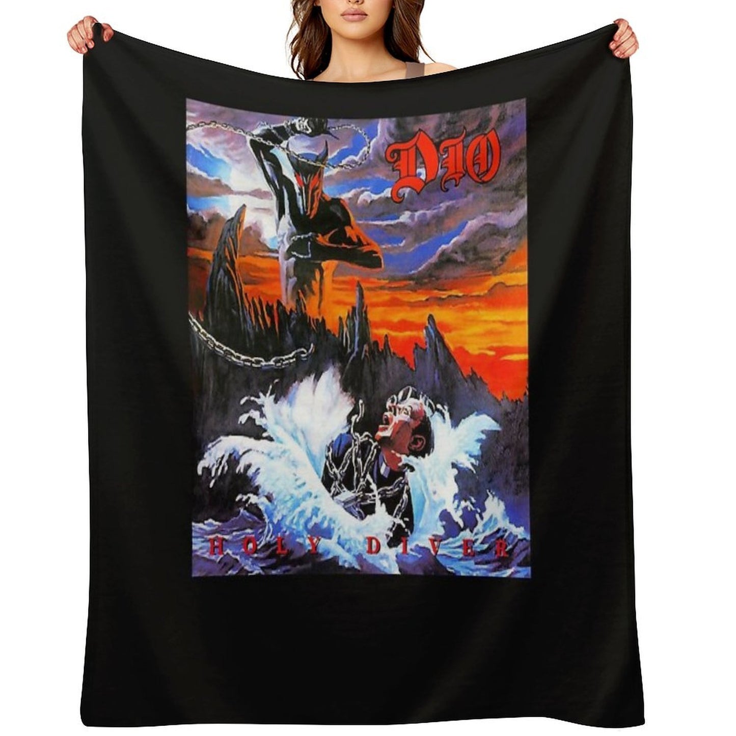 New Dio Essential T-Shirt Plush Throw Blanket