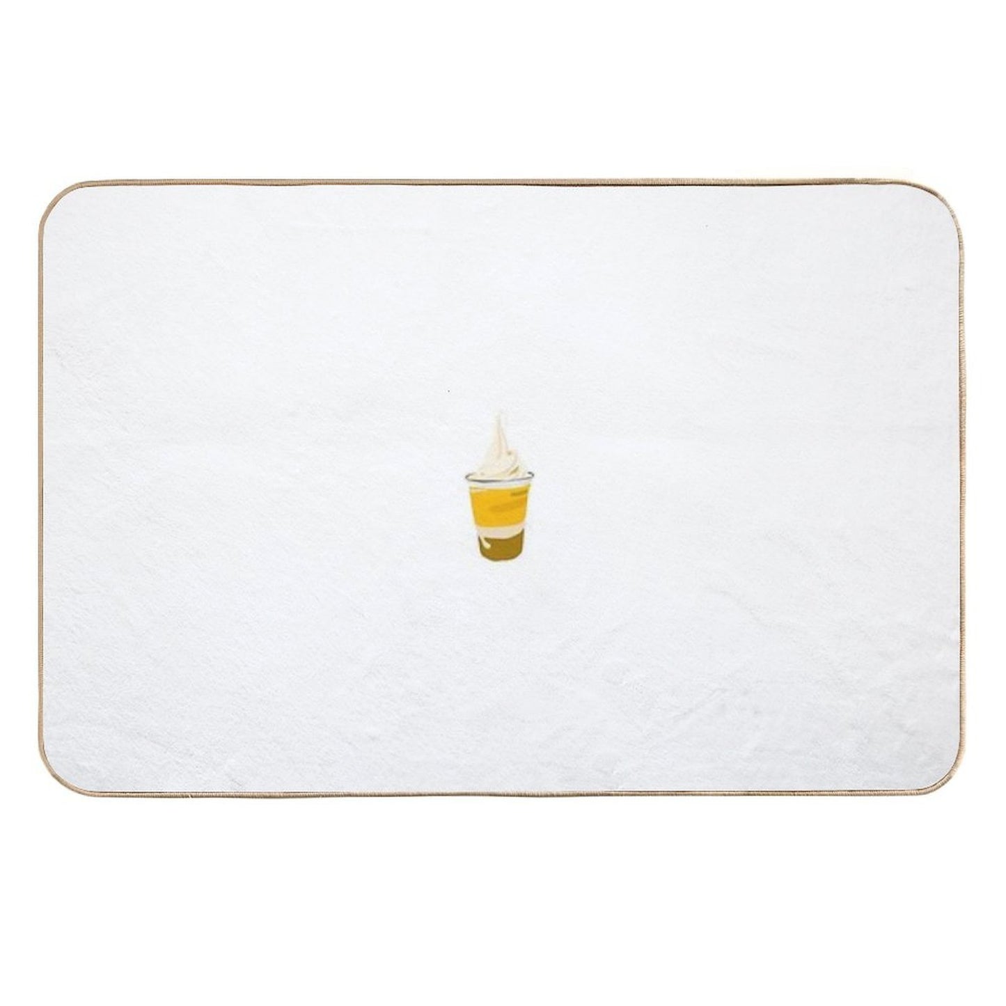 Dole-whip  Fade-Resistant Bath Mat