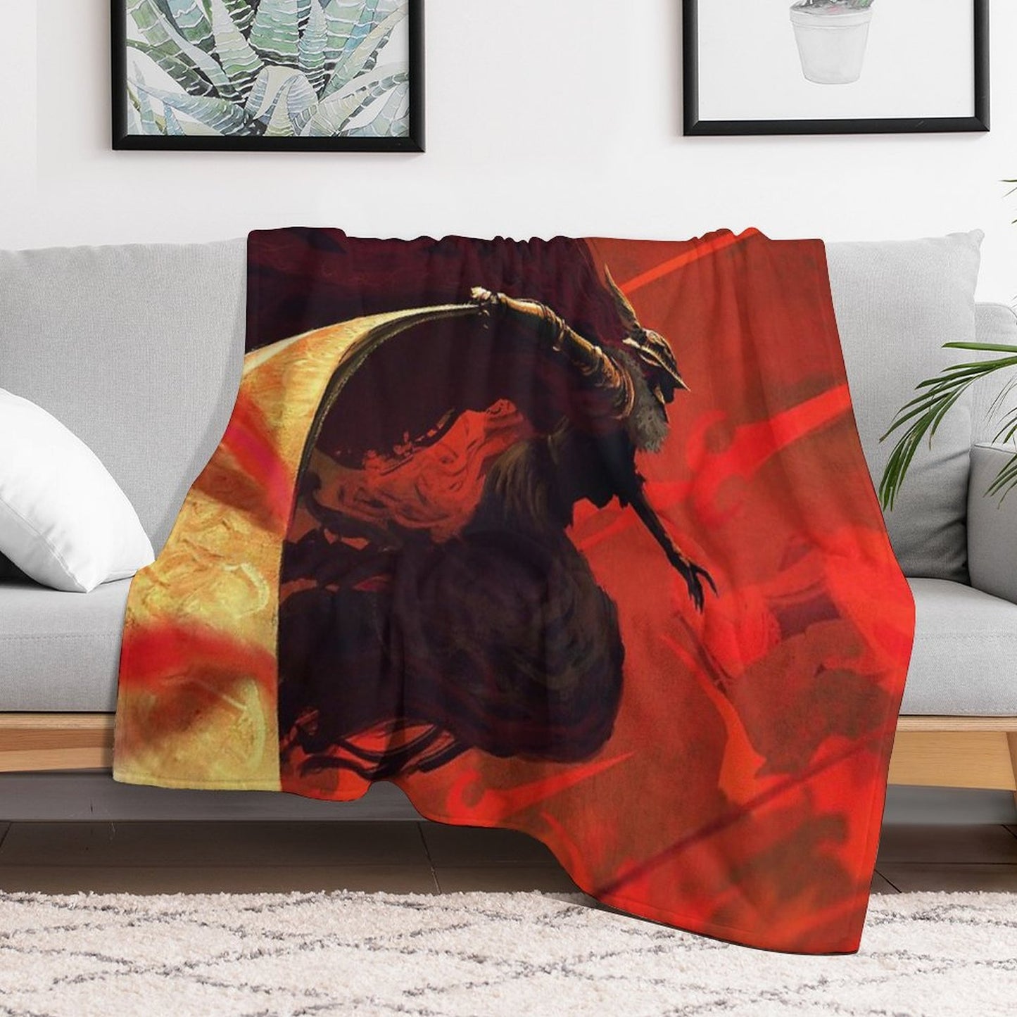 The Blade ( 2 ) Premium Throw Blanket