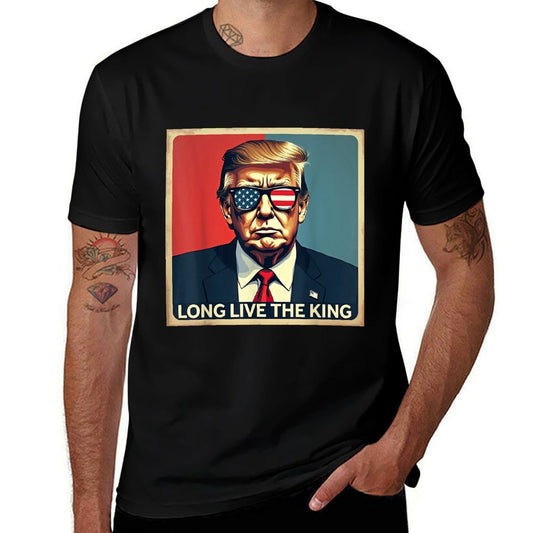 Trump Long Live The King  Graphic-printed T-Shirt