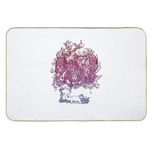 Dreaming Bear  Versatile Bath Mat