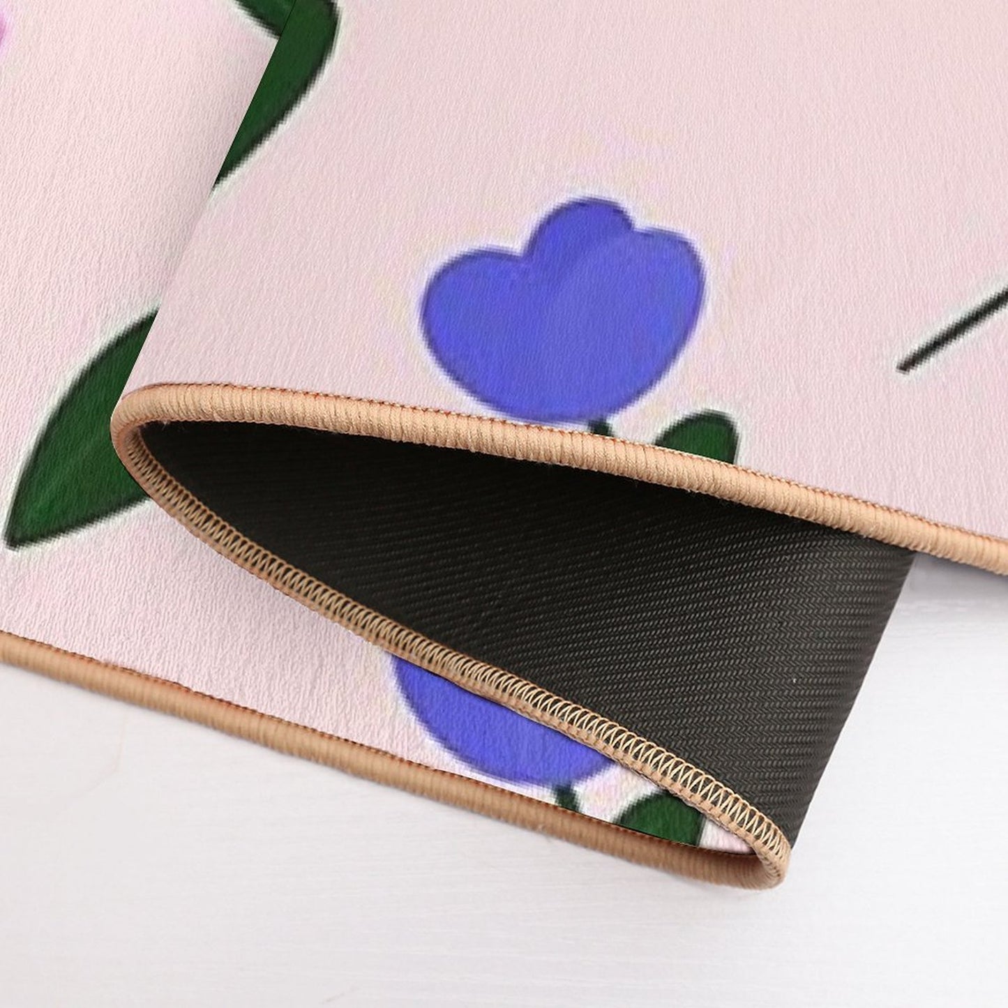 Pastel Flower  Odorless Bath Mat