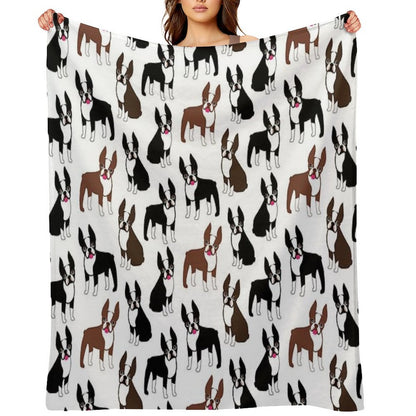 Boston Terriers Premium Throw Blanket