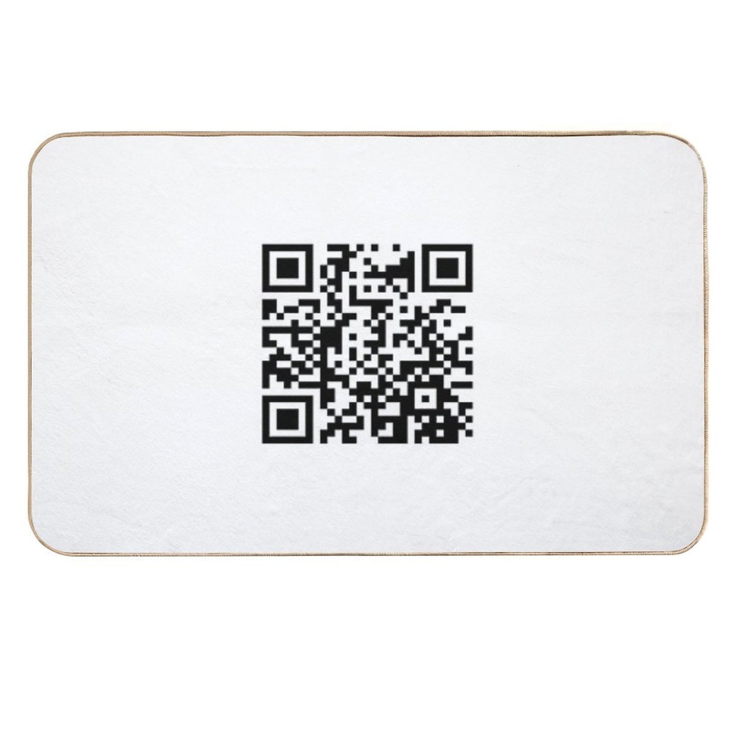 Star Wars Theme QR Code  Anti-Trip Bath Mat