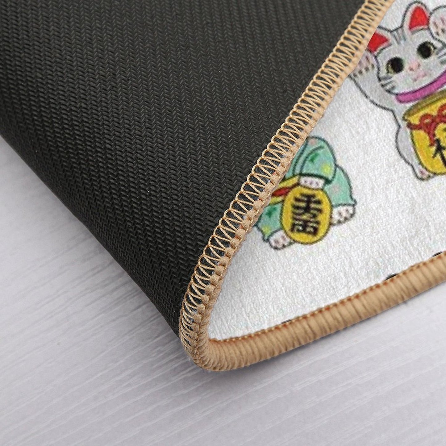 Lucky Cat  Maneki Neko  Odorless Bath Mat