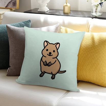 Quokka Soft Anti-Pilling Throw Pillow