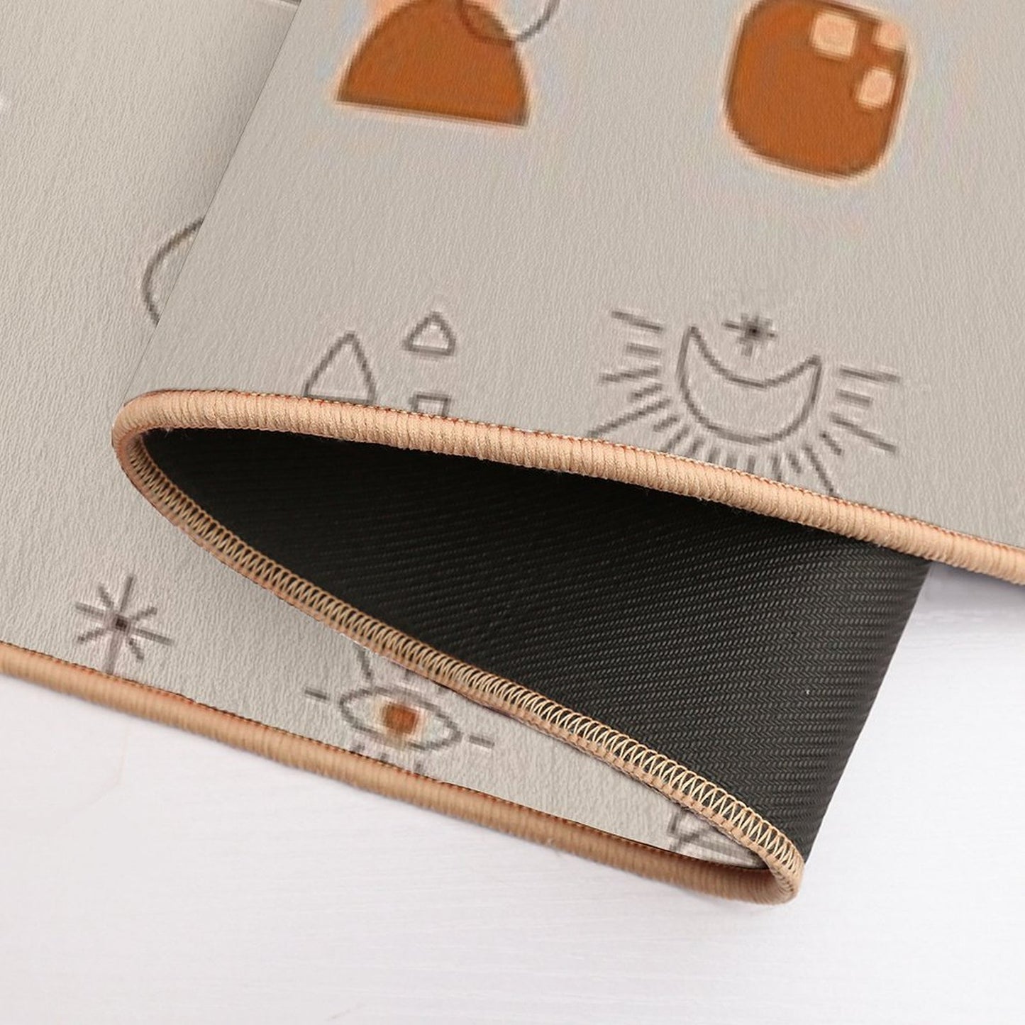 Boho Llama  Pet-Safe Bath Mat