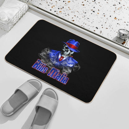 Bills Mafia  Stain-Proof Bath Mat