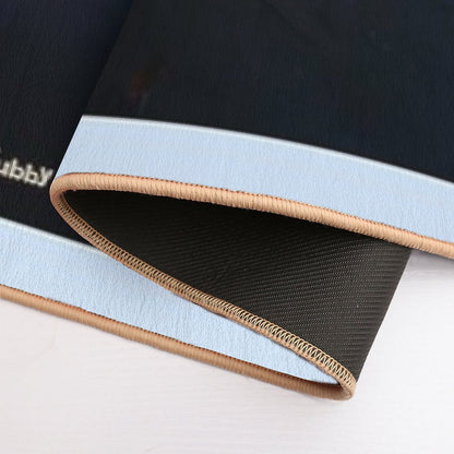 Fishing Fubby on A Rock.  Anti-Trip Bath Mat