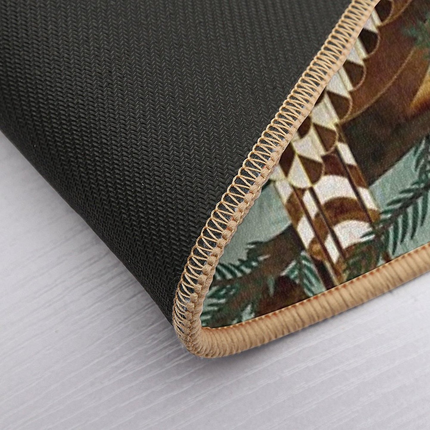 Owl & Pines  Stain-Proof Bath Mat