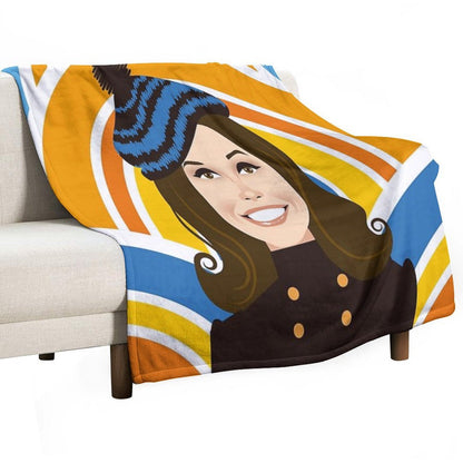 Mary Eco-conscious Throw Blanket