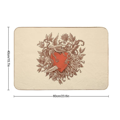 Heart of Thorns  Versatile Bath Mat