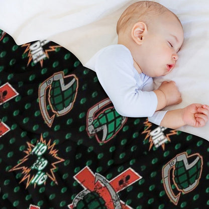 Ground Zero Grenades Wrinkle-free Throw Blanket