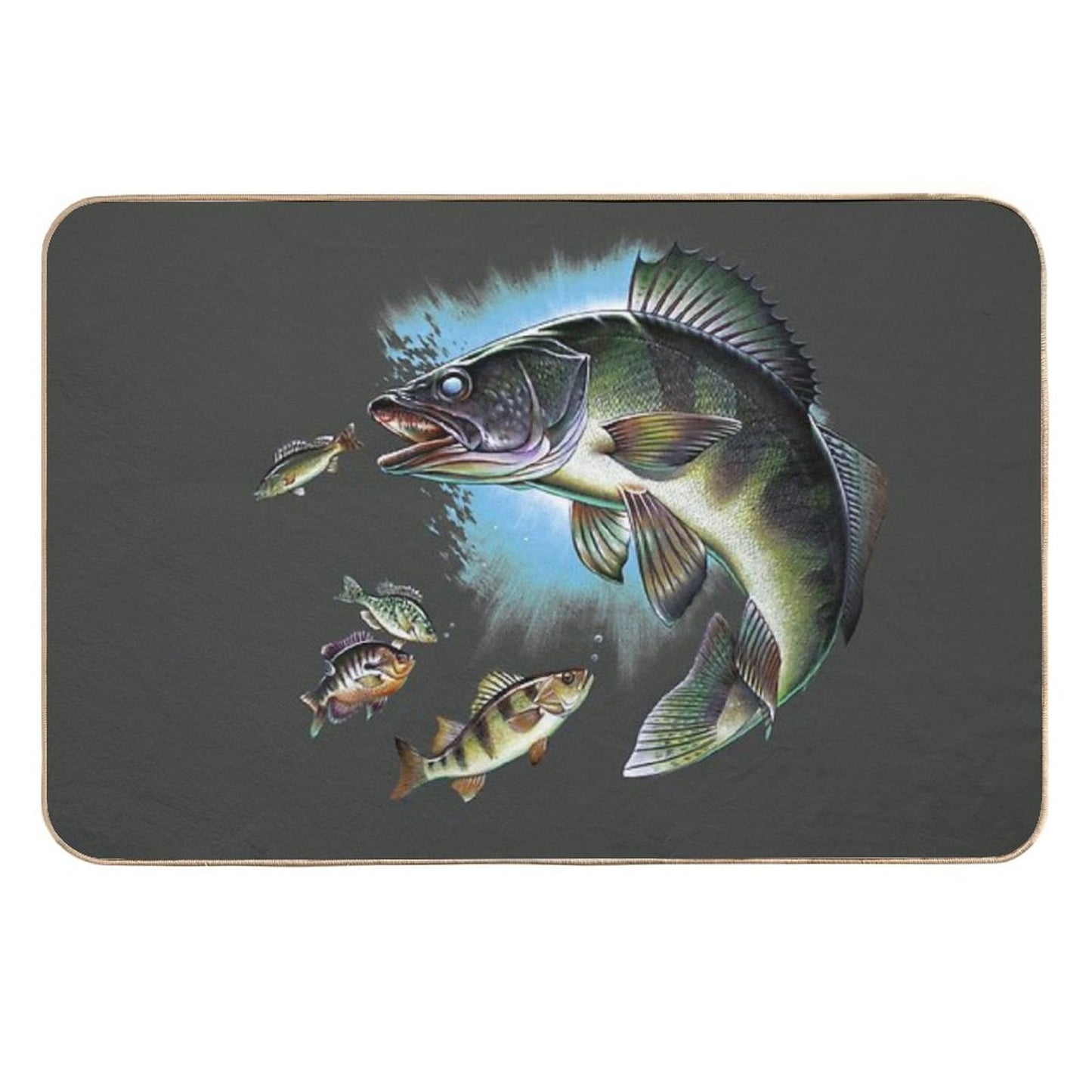Walleye  Multi-Purpose Bath Mat