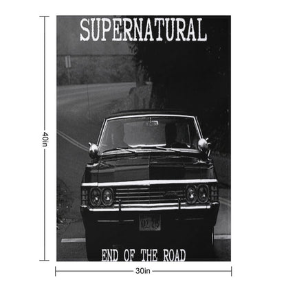 Supernatural Impala Shrink-resistant Throw Blanket