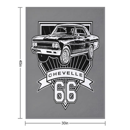 1966 Chevelle Shrink-resistant Throw Blanket