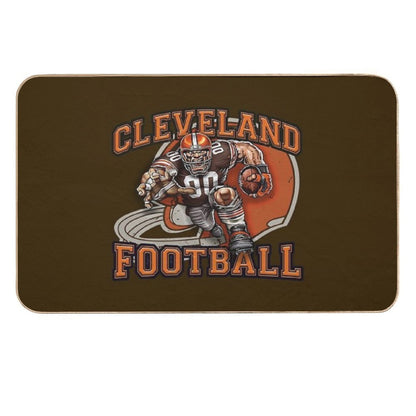 Cleveland Football  Dirt-Trapping Bath Mat