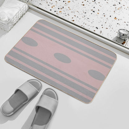 Retro Colors  Odorless Bath Mat
