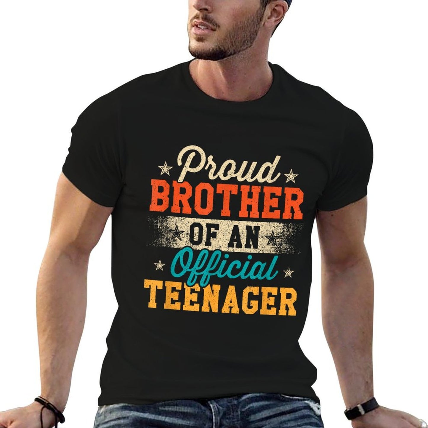 Proud Brother of Officialnager 13th Birthday Gift Boys  Versatile T-Shirt