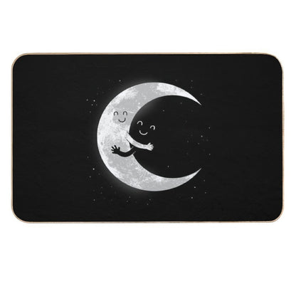 Moon Hug  Fade-Resistant Bath Mat