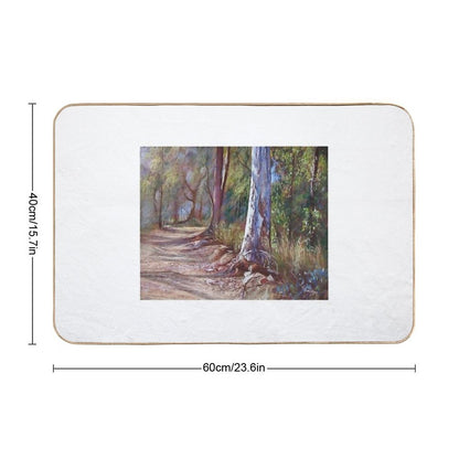 'Winding Back No. 2'  Toxin-Free Bath Mat