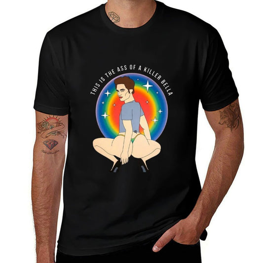 This Is The Ass Of A Killer Bella Funny LGBTQ Support Pride  Tagless Design T-Shirt