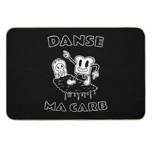 Danse Macarbe  Easy Maintenance Bath Mat