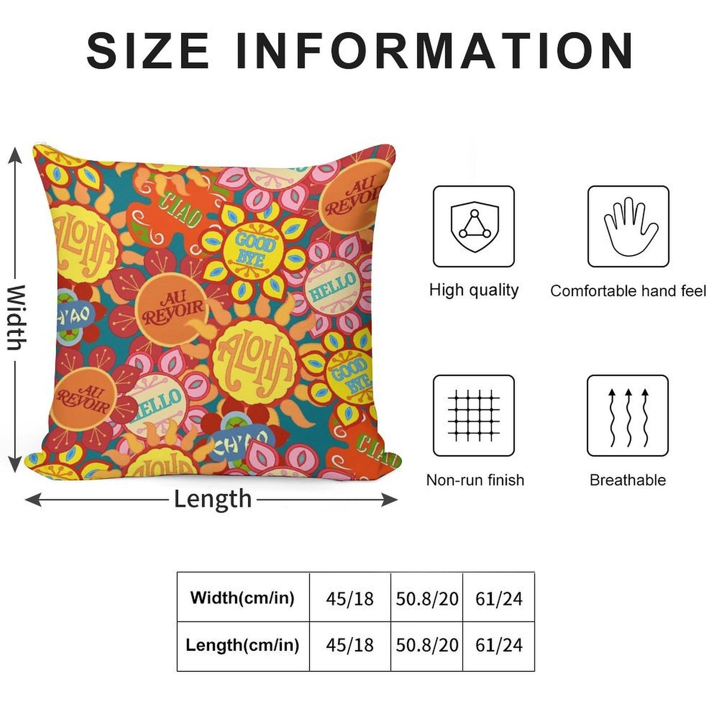 It's A Small World Flowers (original) Soft Washable Throw Pillow