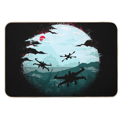 Rebel Fighters At Dawn  Toxin-Free Bath Mat