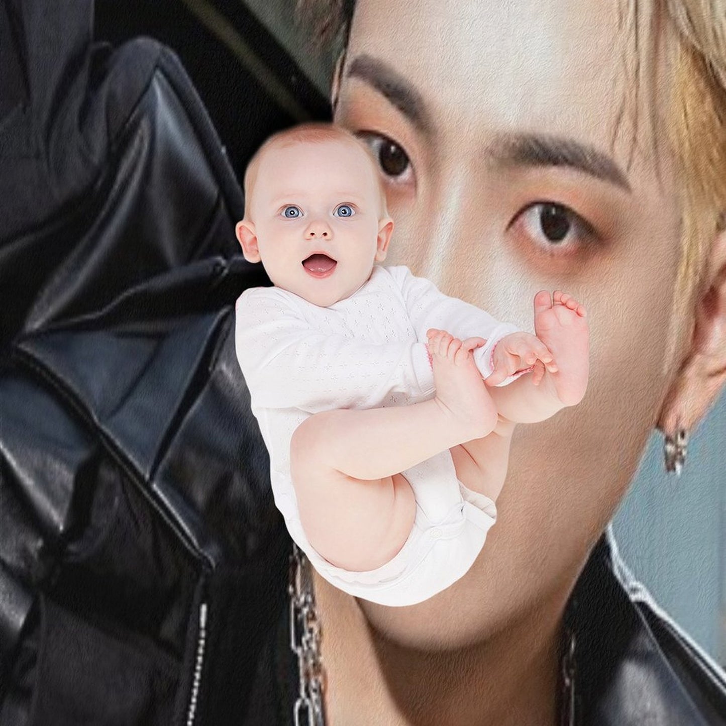 ATEEZ HONGJOONG THE WORLD EP.1  MOVEMENT GUERRILLA Compact Throw Blanket