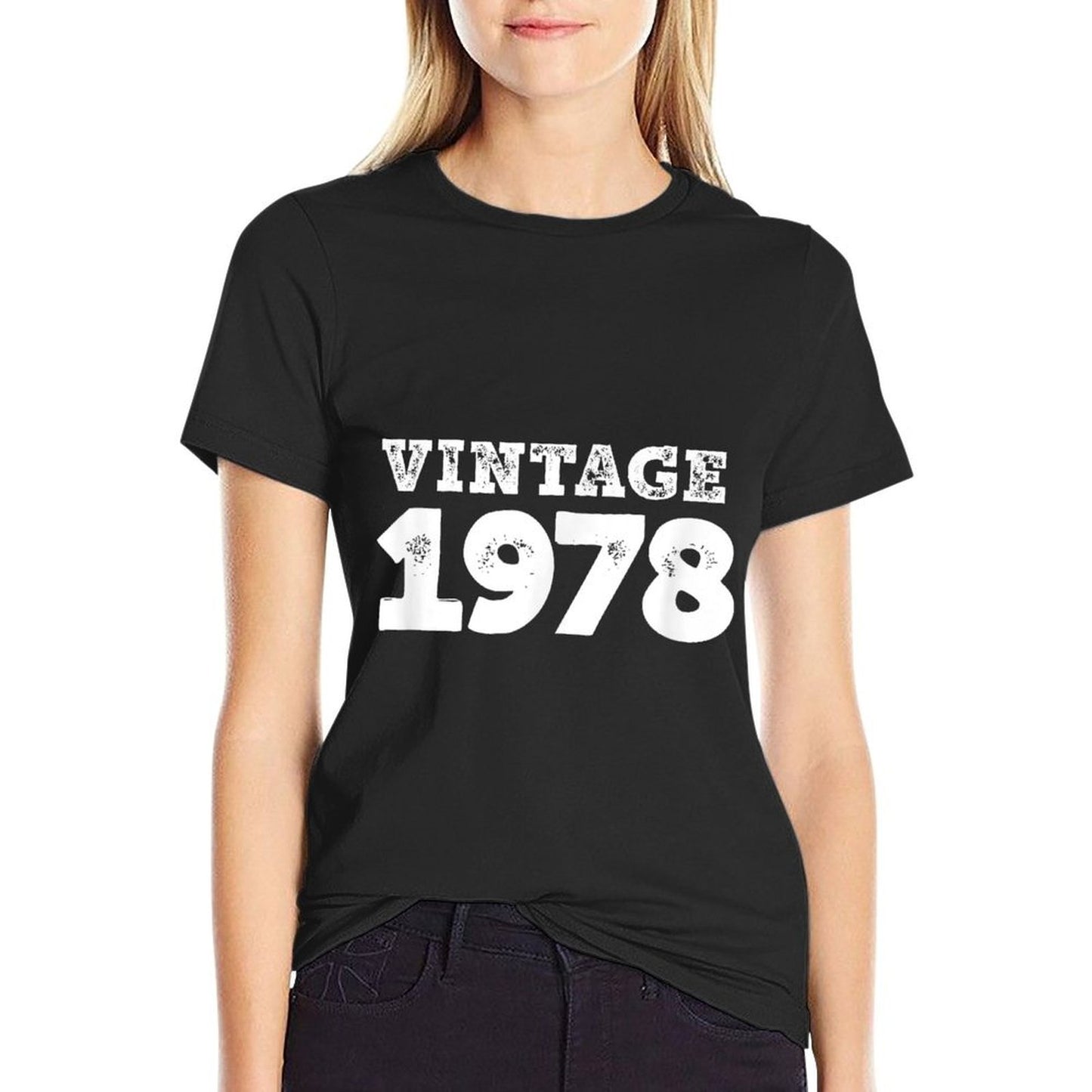 Vintage 1978 40th Birthday Gift, 40th Birthday Tshirt 1978 Comfortable T-Shirt