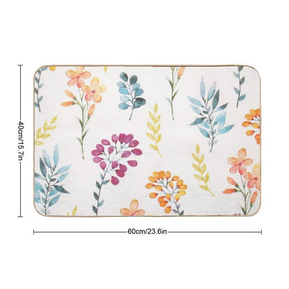 Colorful Design  Easy To Clean Bath Mat