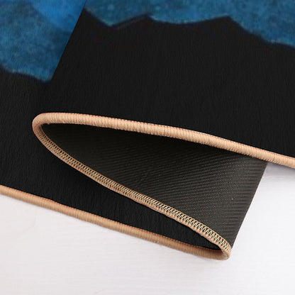 Aurora Borealis over Mountains  Versatile Bath Mat