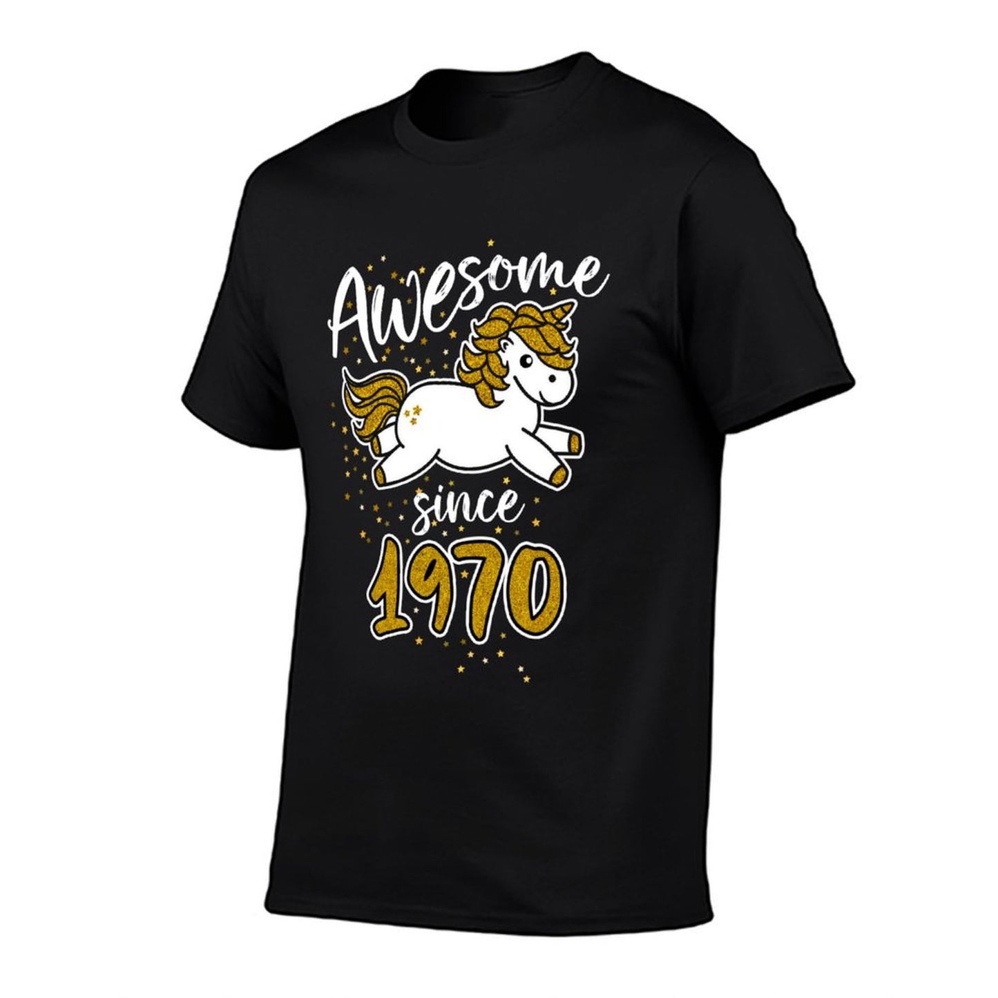 Awesome Since 1970 Unicorn 50th Birthday Gift For Her Sweatshirt  Trendy Pattern T-Shirt